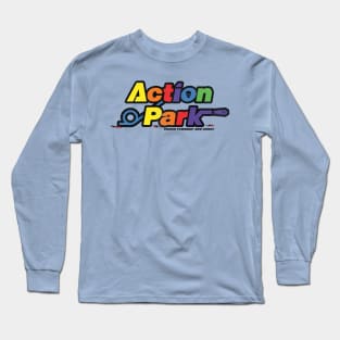 Retro Defunct Action Park Amusement Water Park Long Sleeve T-Shirt